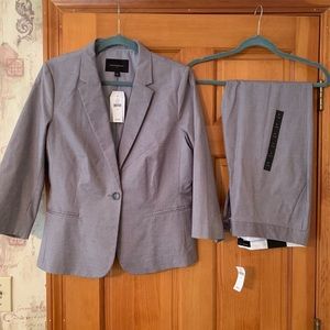 Banana Republic suit; size 14 jacket, size 12 pant